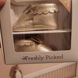 Freshly Picked brand new Moccasins- infant